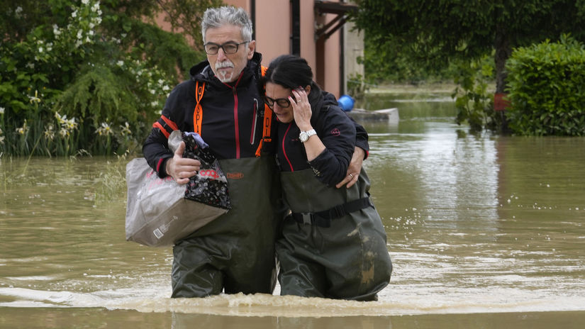 Taliansko Počasie Záplavy Obete
