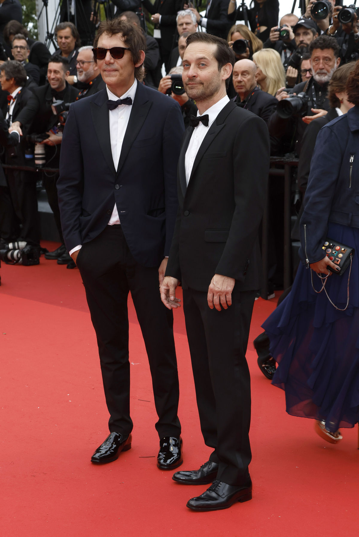 Henry Thomas (vľavo) a herec Tobey Maguire na...