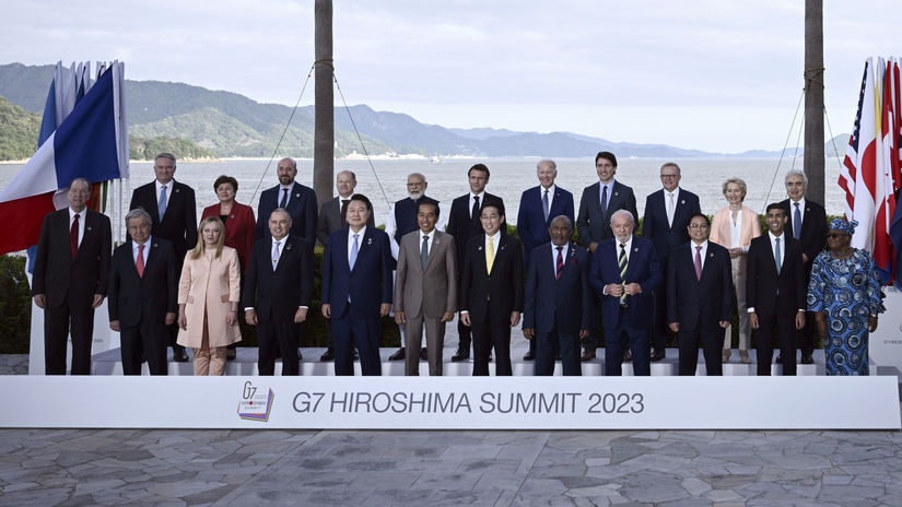 Japonsko summit G7 lídri stretnutie