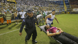 El Salvador Soccer Stampede