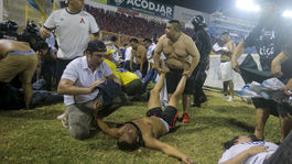 El Salvador Soccer Stampede