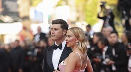 Scarlett Johansson a jej partner Colin Jost