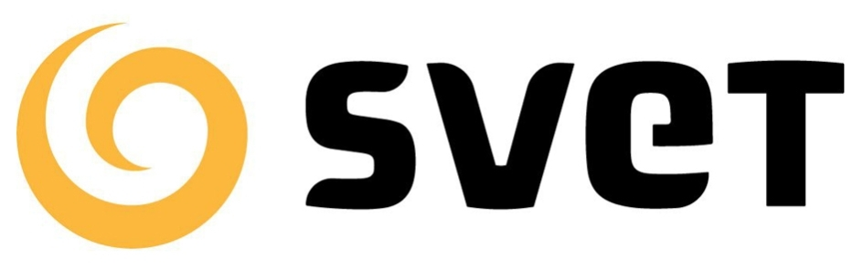 Logo novej televízie JOJ Svet vo farebnej verzii.