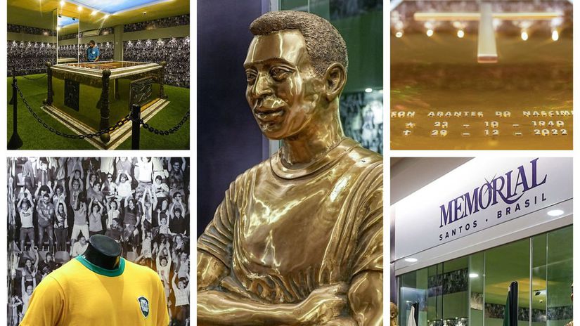 Nádherné artefakty, pozlátené sochy, mauzóleum...