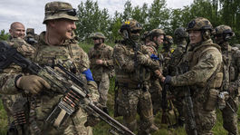 Rusko Ukrajina vojaci Suma Ruský dobrovoľný zbor