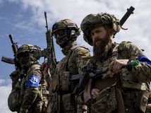 Russland Ukraine Soldaten Suma Russisches Freiwilligenkorps 