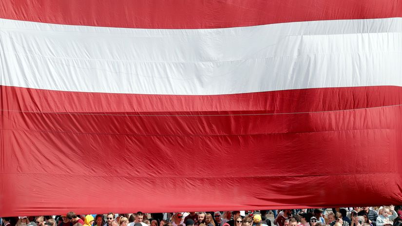 Lotyšskí fanúšikovia pripravili v Rige...