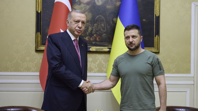 Prezidenti Recep Tayyip Erdogan a Volodymyr...
