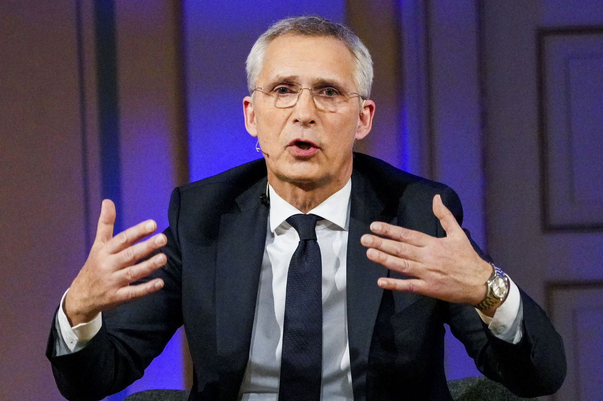 Generálny tajomník NATO Jens Stoltenberg...