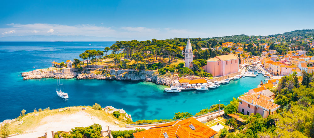 Lošinj, Chorvátsko, Jadran, dovolenka, more, cestovanie
