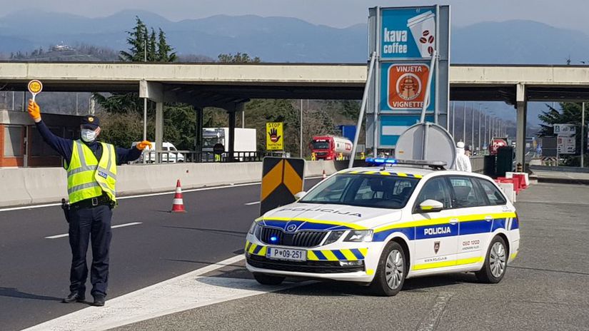 Croatian traffic police