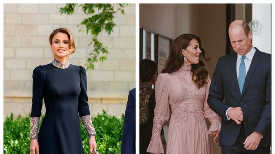 Svadobný súboj roka! Rafinovane elegantný Dior kráľovnej Ranie kontra nežná róba Elie Saab princeznej Kate