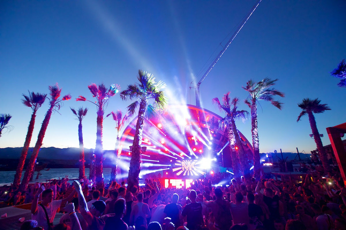 Pag, Zrće, Hideout festival
