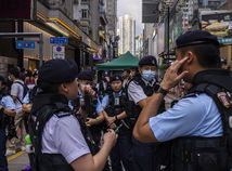 Čína Hongkong Tchien-an-men 34. výročie spomienka