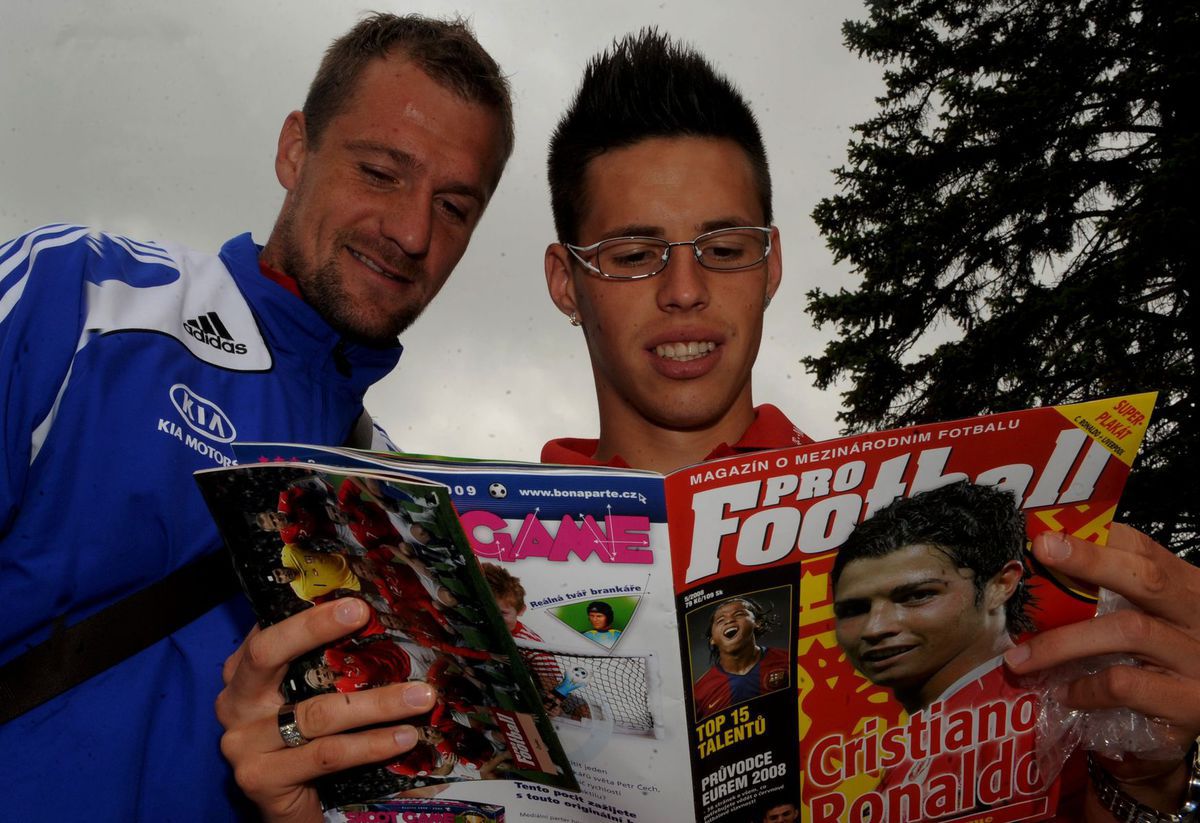Martin Jakubko a Marek Hamšík na zraze...
