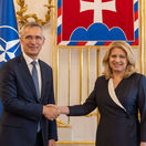 Zuzana Čaputová, Jens Stoltenberg, generálny tajomník NATO,