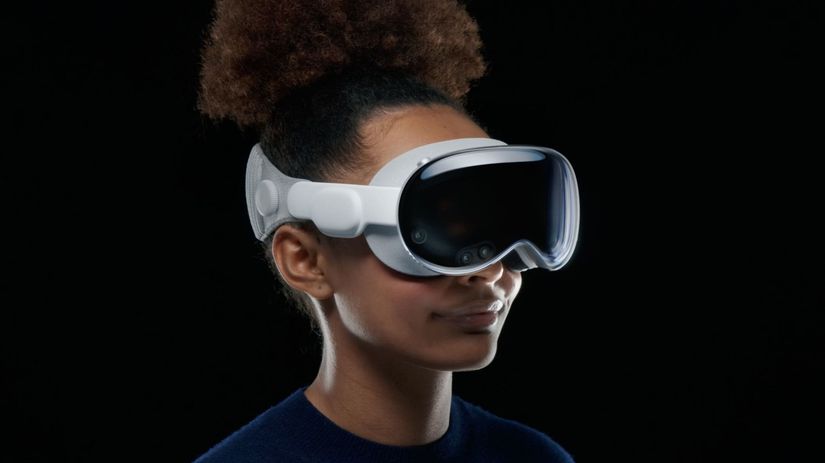 Apple Vision Pro, headset, virtuálna realita