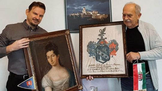 Dalibor Mikulík (vľavo), riaditeľ hradu v...