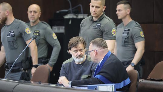 Dušan Dědeček po vynesení rozsudku 8. júna 2023