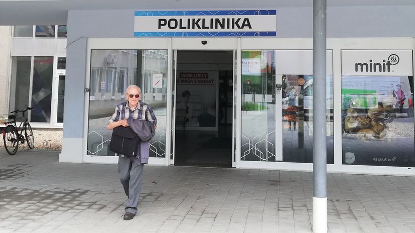 Poliklinika zvolenskej nemocnice.