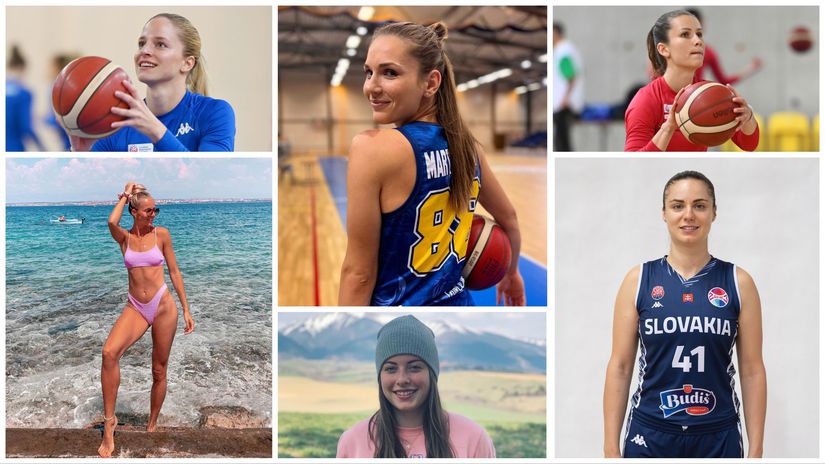 Na slovenské basketbalistky je parádny pohľad...