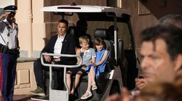 Monaco Deti monackého kniežaťa Alberta II, princezná Gabriella a princ Jacques. 