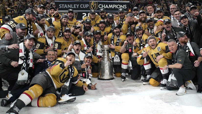Stanley Cup Panthers Golden Knights Hockey