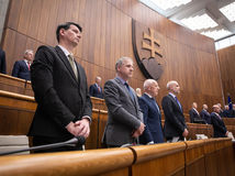 discussion, parlement, PVV, réunion, Michal Palkovič, Milan Chrenko, Jozef Bíreš, Martin Sklenár