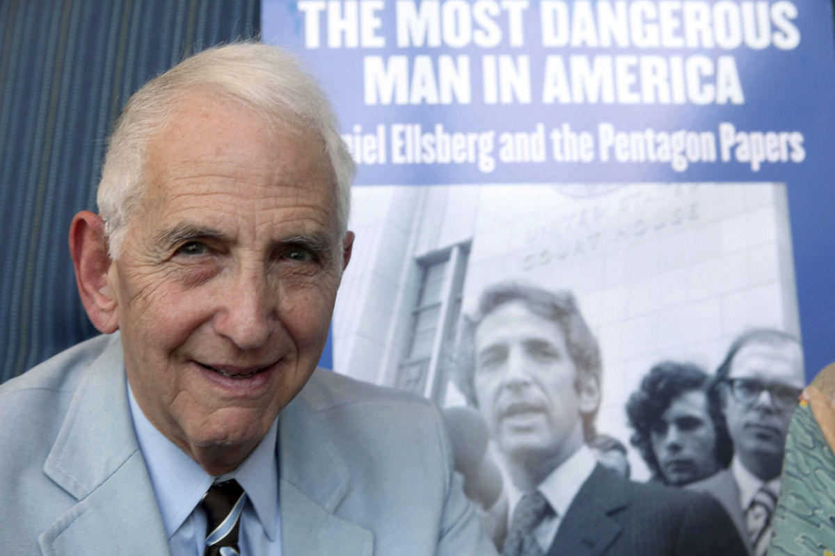Daniel Ellsberg na snímke z roku 2009.