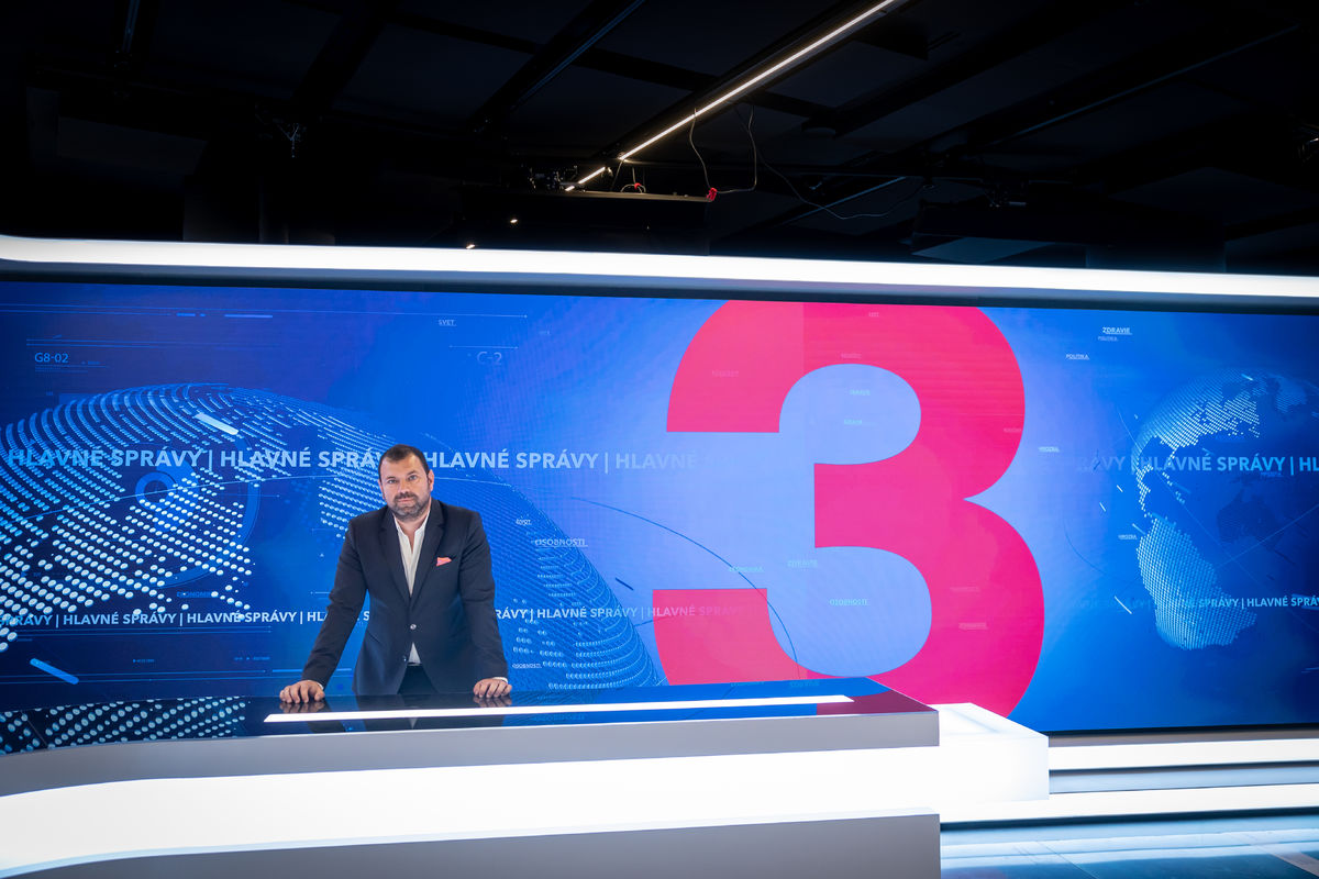 Generálny riaditeľ Televízie ta3 Ján Svoboda v...