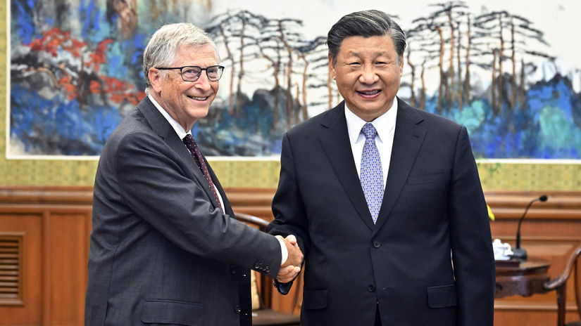 USA Čína Gates Si Ťin-pching Peking