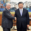 USA Čína Gates Si Ťin-pching Peking