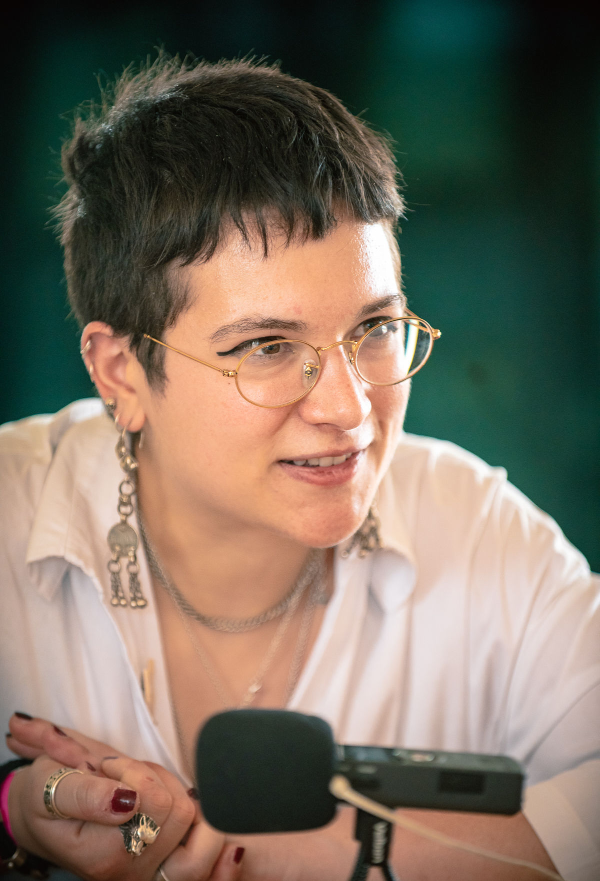 Beatrice Salvioni počas tohtoročného festivalu...