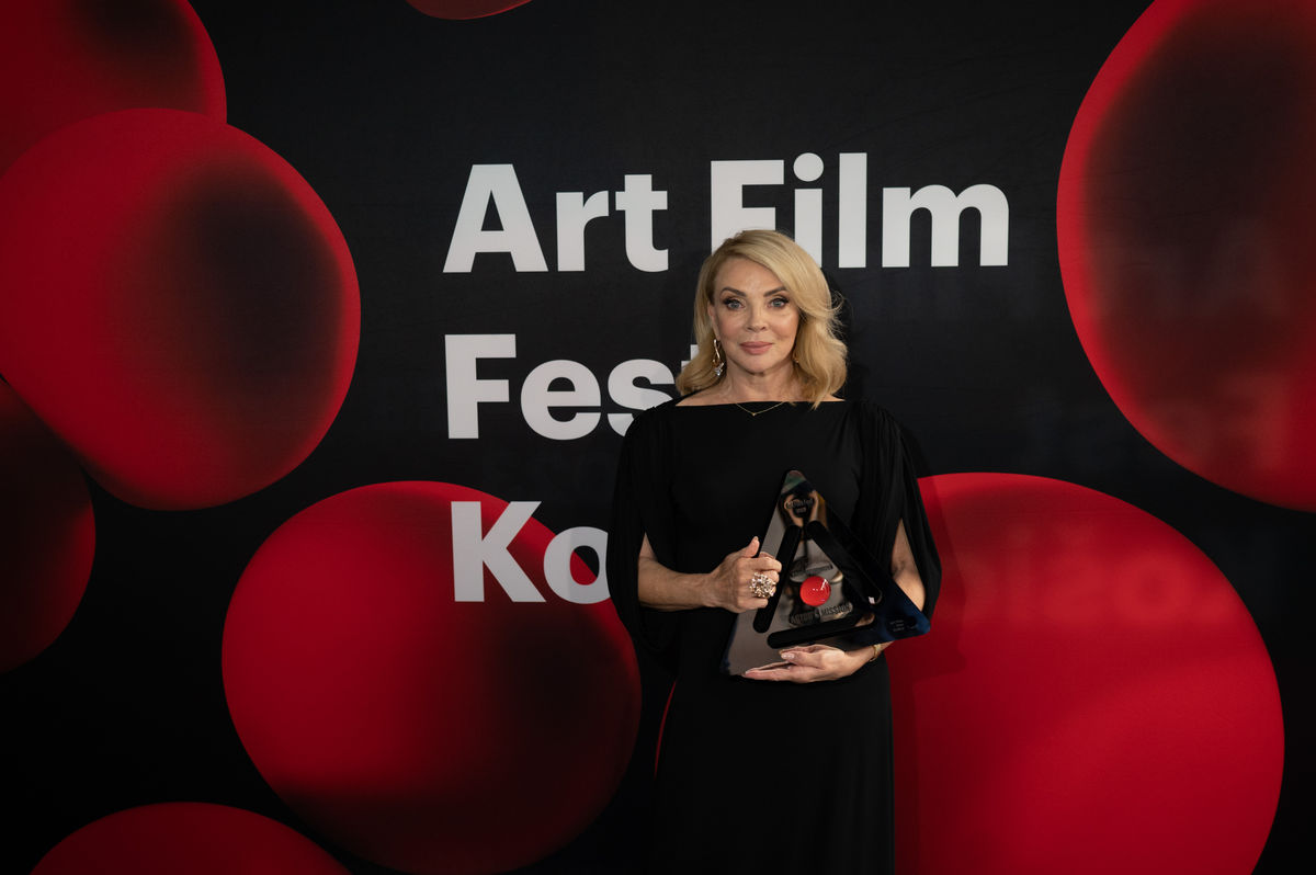 Herečka Zdena Studenková si na Art Film Fest...