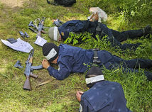 Srbsko, Kosovo, policajti,