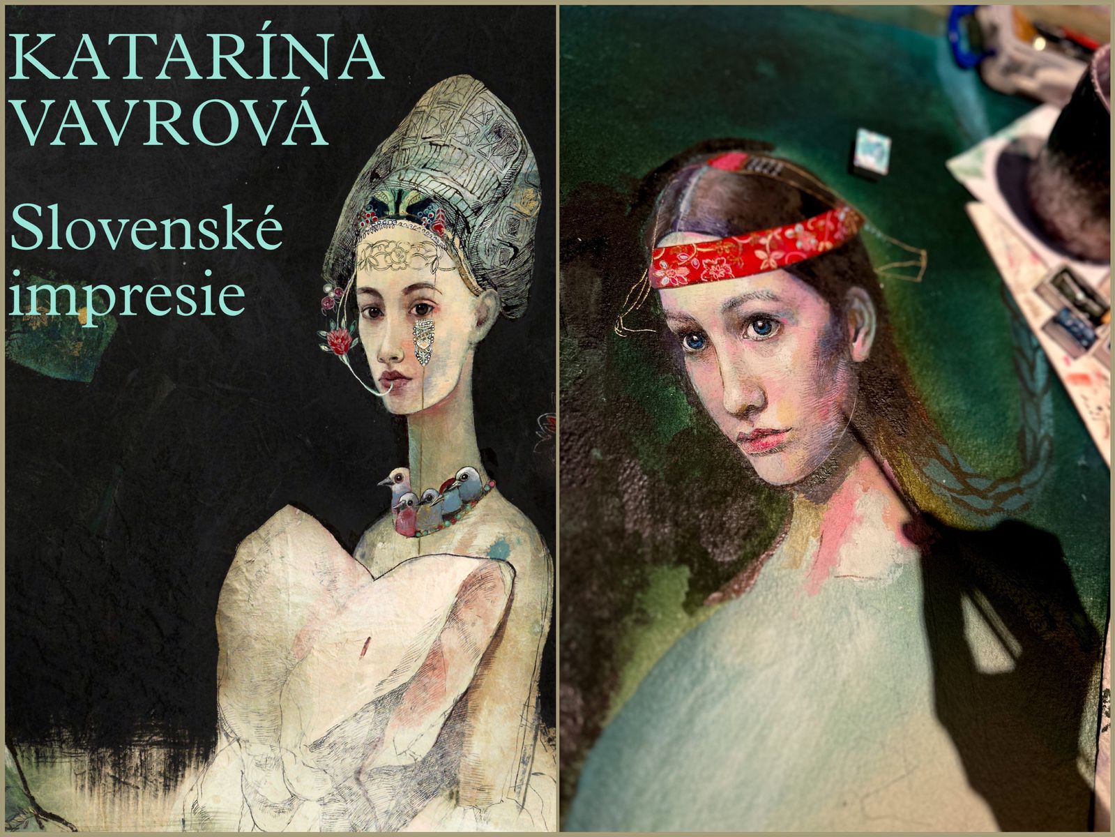 La peintre Katarína Vavrová a été inspirée...