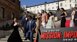 Mission Impossible na Španielskych schodoch v Ríme. 