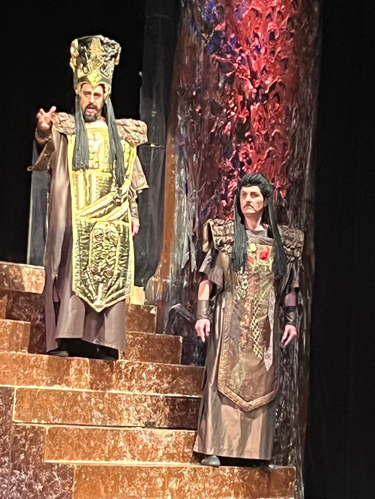 Filip Tůma ako kráľ Nabuchodonozor v slávnej...