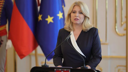 Prezidentka Zuzana Čaputová.