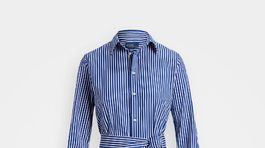 Prúžkované košeľové šaty Polo by Ralph Lauren,...