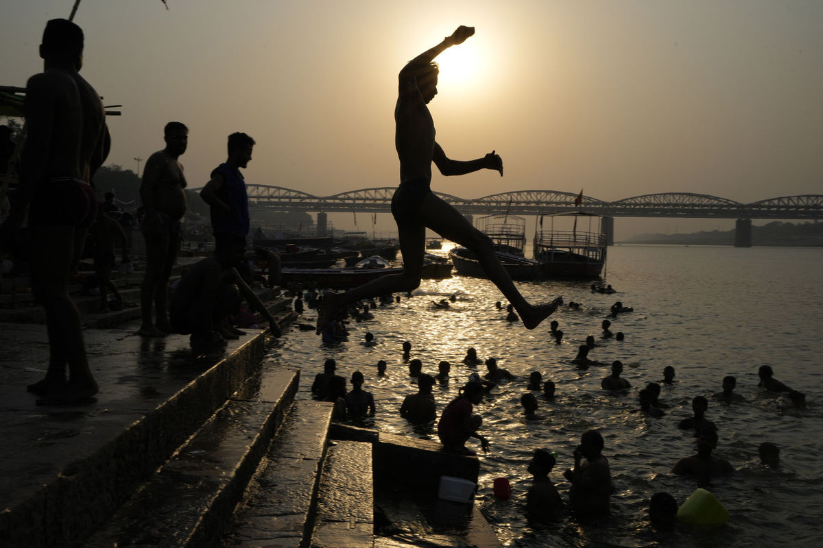 India, kúpanie, rieka Ganga