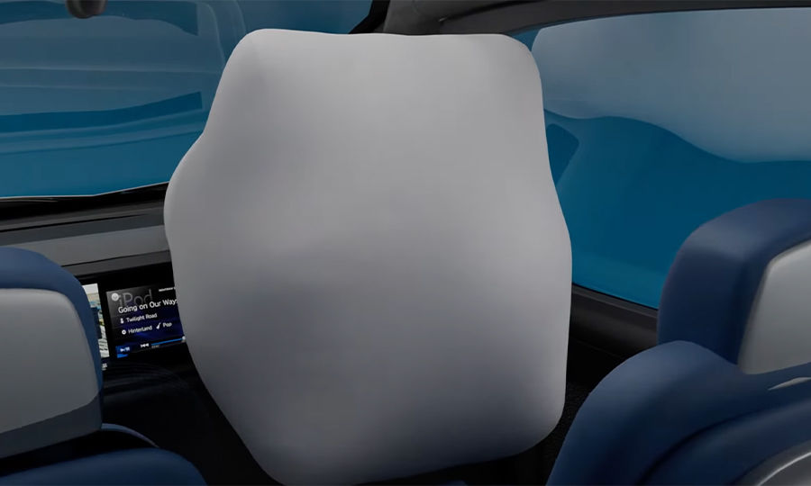 Nový airbag pre elektromobily má väčší objem...