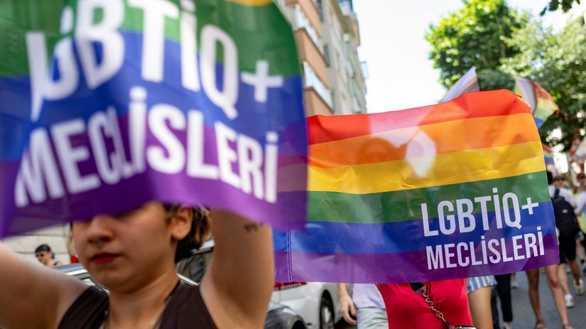 LGBTQ+ / Pochod / Istanbul /