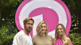 Ryan Gosling, Greta Gerwig a Margot Robbie
