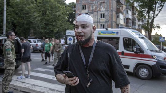 Zranený civilista po ruskom raketovom útoku na...