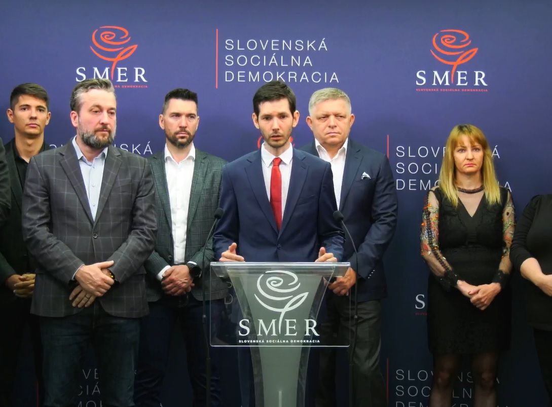 Na poslednom mieste kandidátky Smeru bude Artur...