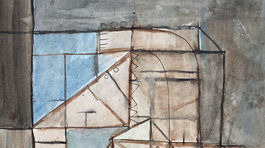 Jiri Naceradsky-Architektova mila-1963-akvarel-ceruzka-tus