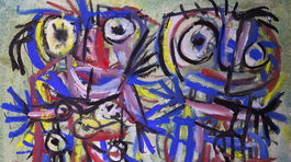 Jiri Naceradsky-Deti Apellovy-1963-pastel-tus-akvarel