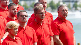 Hlas - SD, kandidáti, Peter Pellegrini, Richard Raši, Zuzana Dolinková, Denisa Saková, Peter Žiga