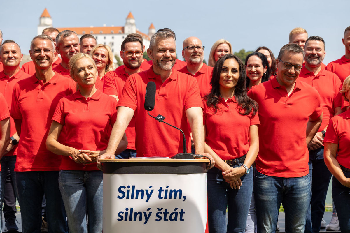 Líder Hlasu Peter Pellegrini v piatok...
